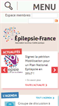 Mobile Screenshot of epilepsie-france.com
