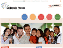 Tablet Screenshot of epilepsie-france.com